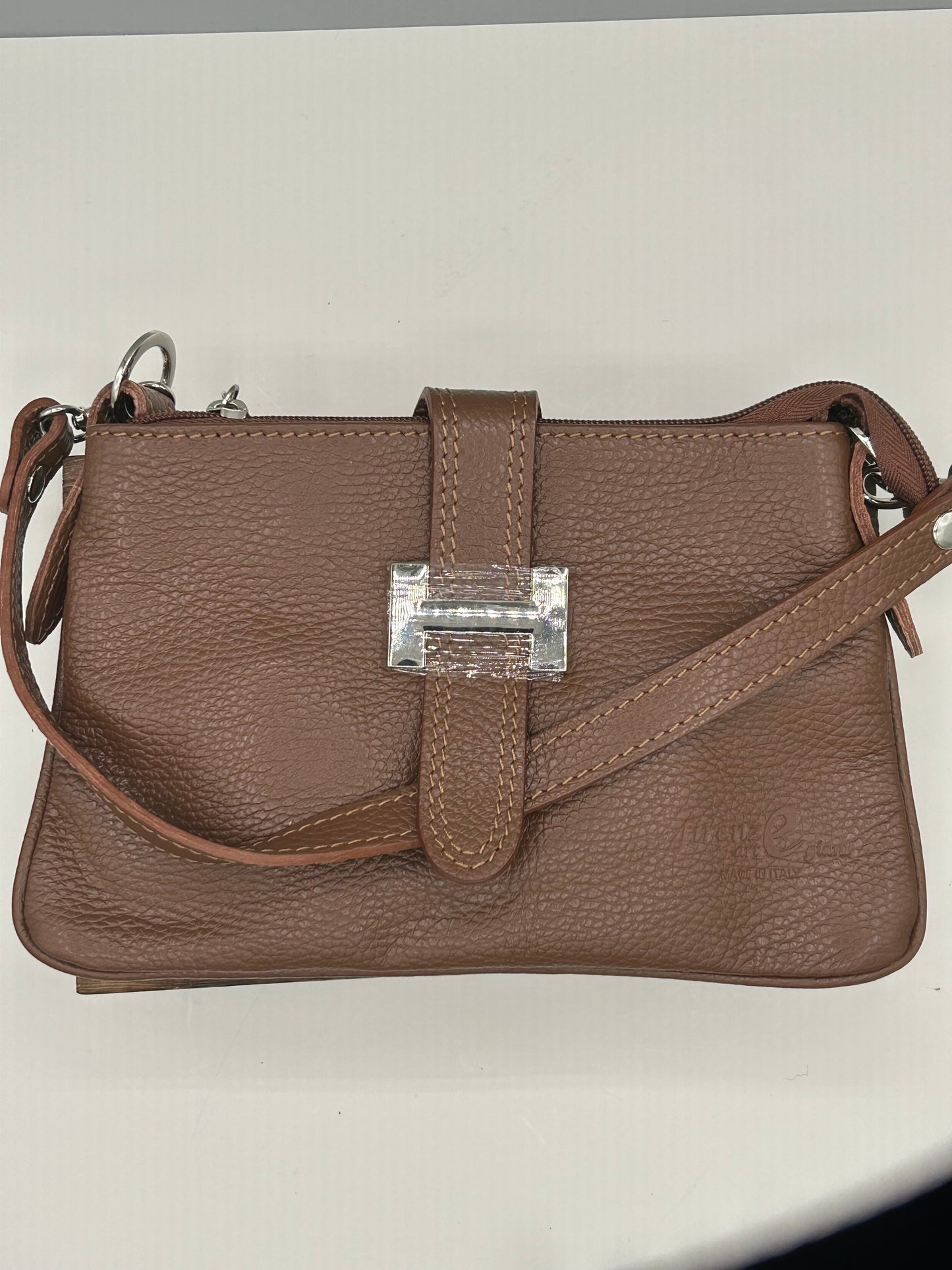 Ledertasche in Schokobraun