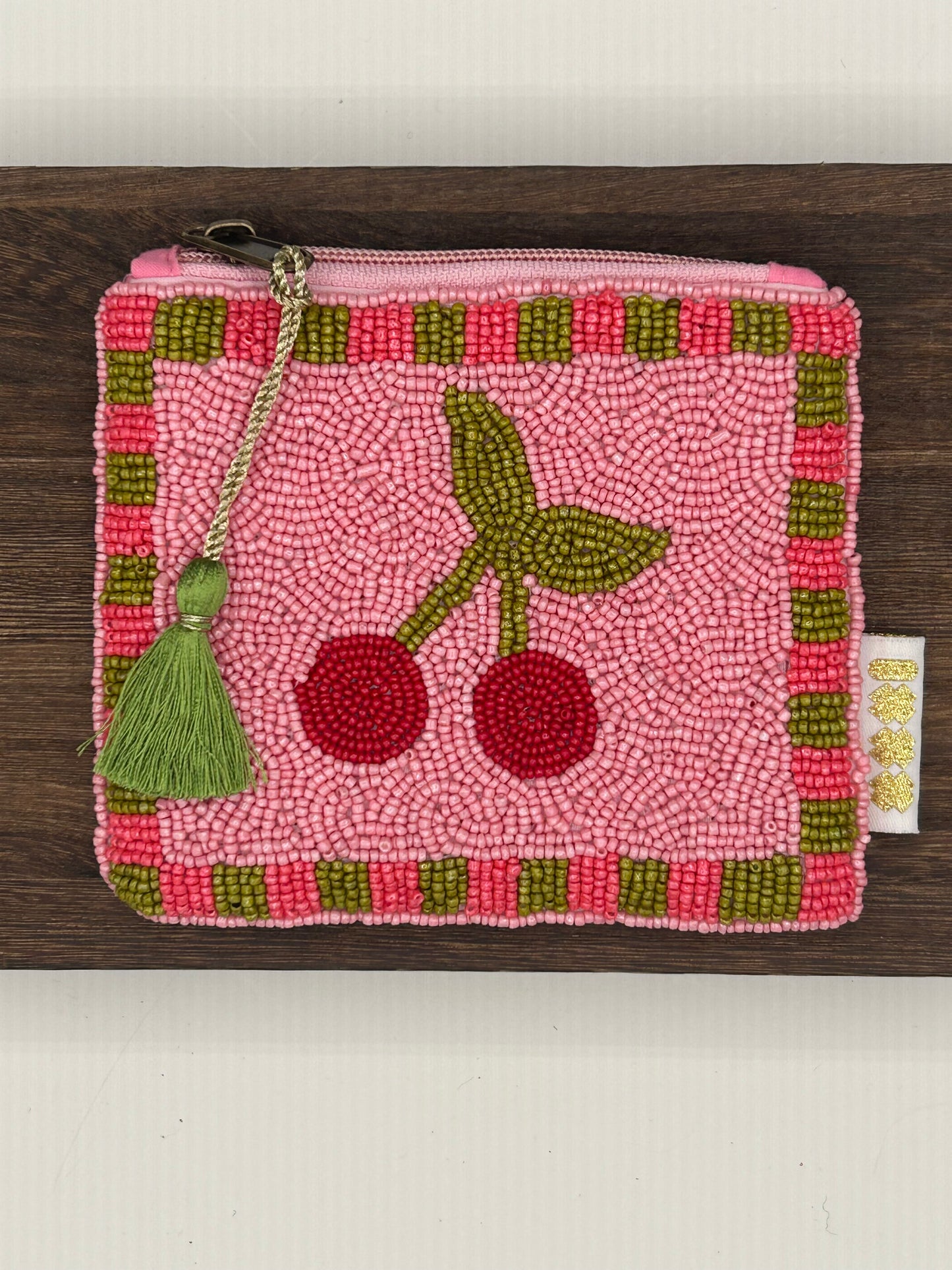 Kleine Pouche Kirsche