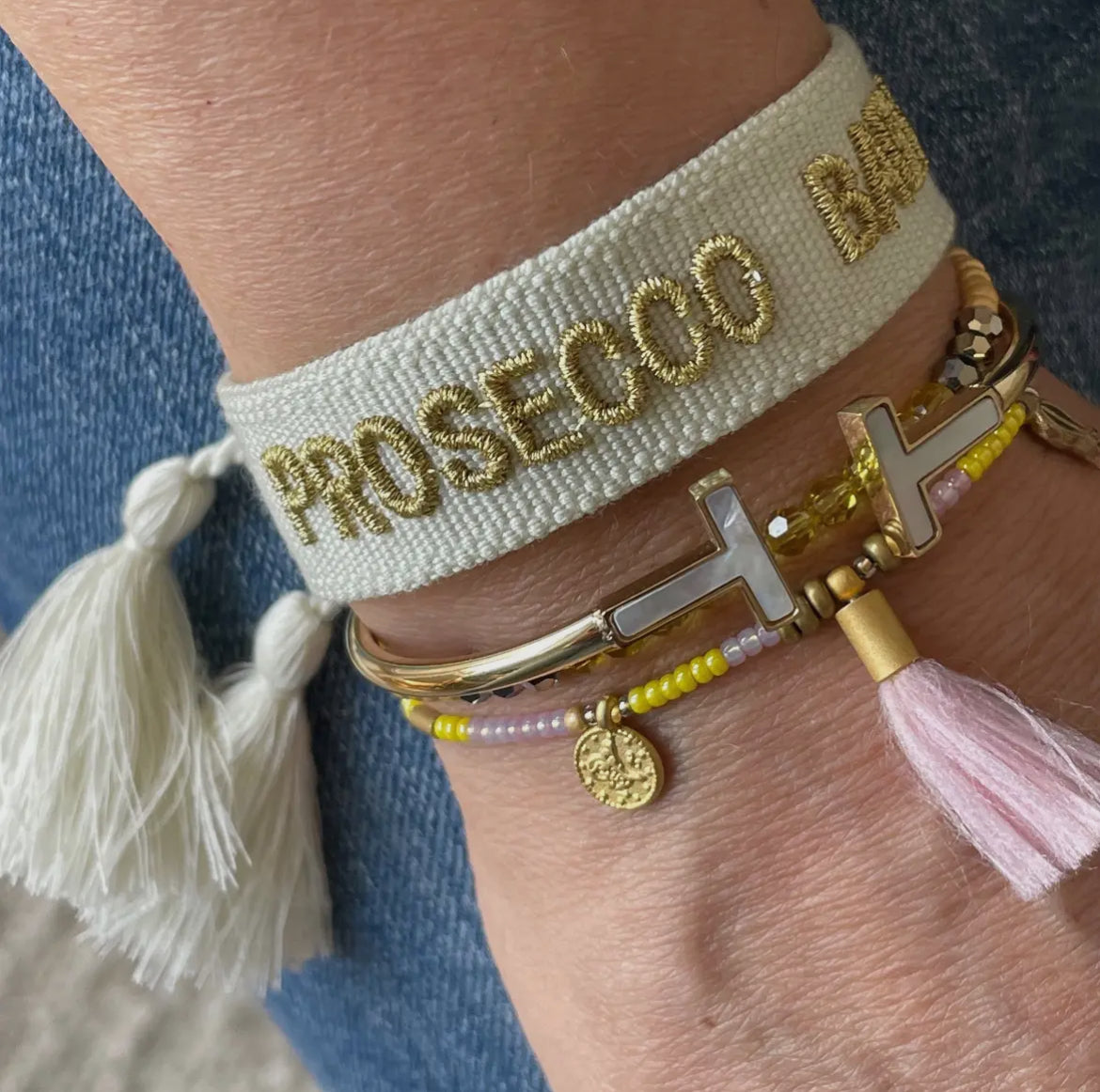 Statement Armband Prosecco Baby