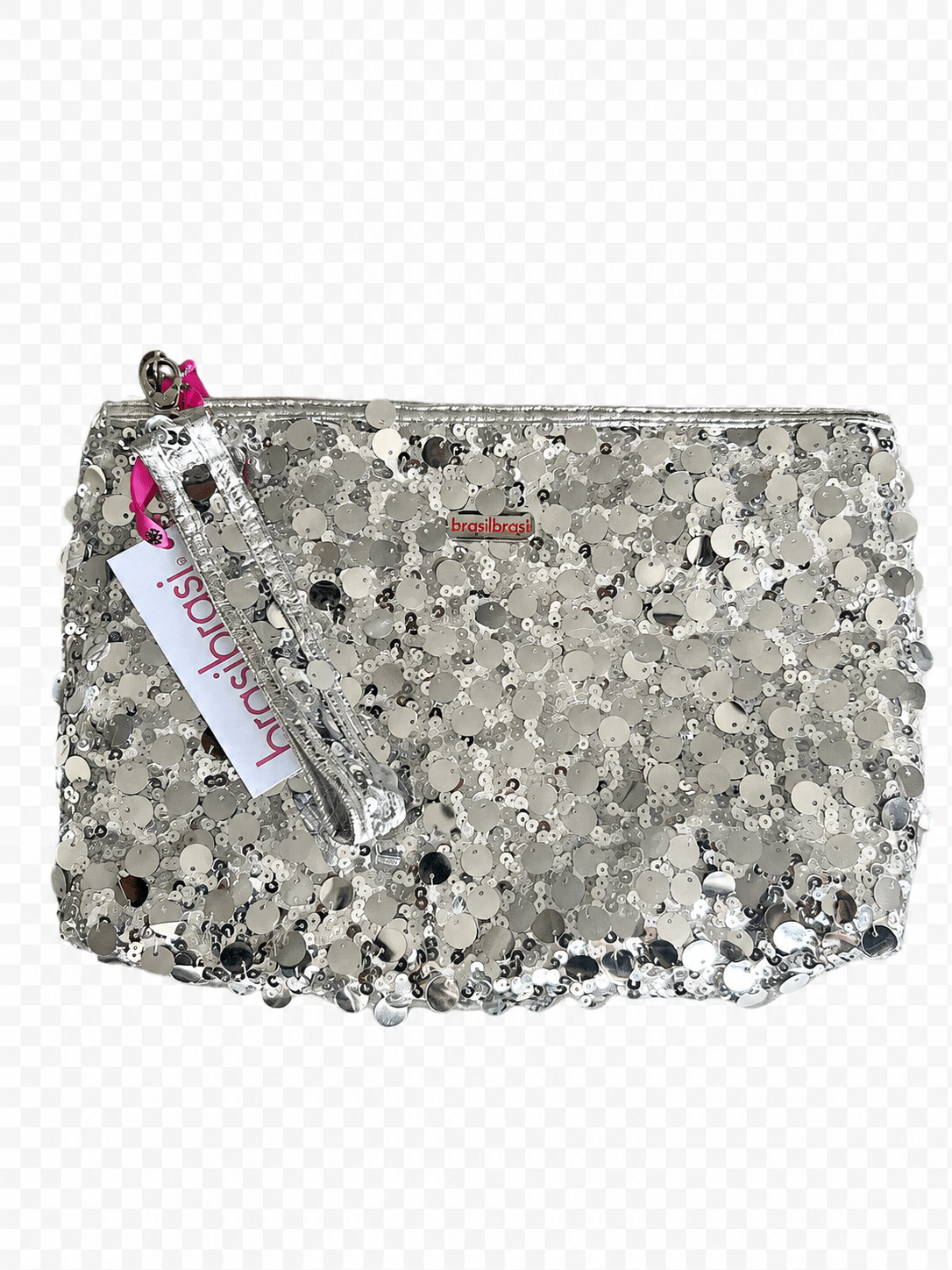 Brasi Brasi – Glitzer Clutch mit Glamour-Look