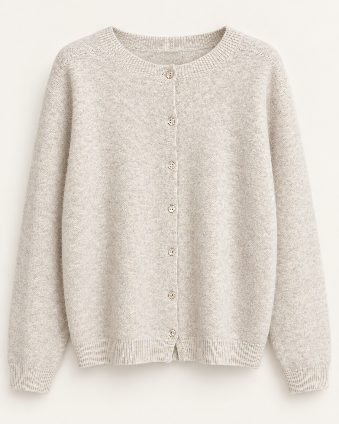 Kuschelweiche Strickjacke aus Wolle-Kaschmir-Mix