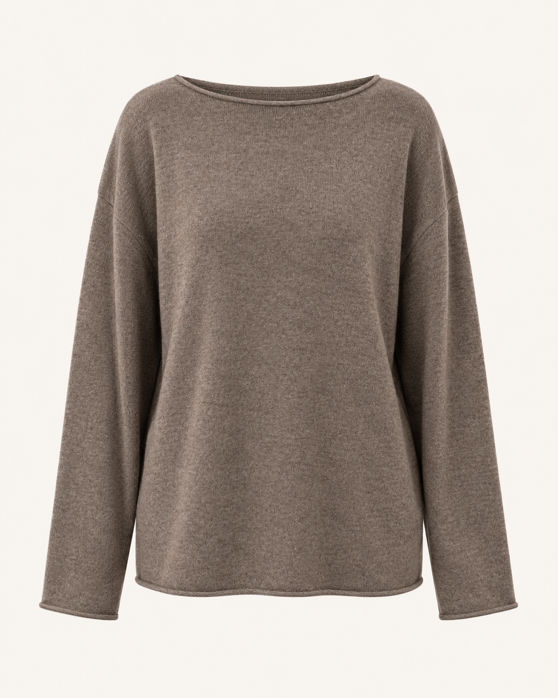 Kuschelweicher Oversize-Pullover aus Wolle-Kaschmir-Mix – Zeitlos & Elegant