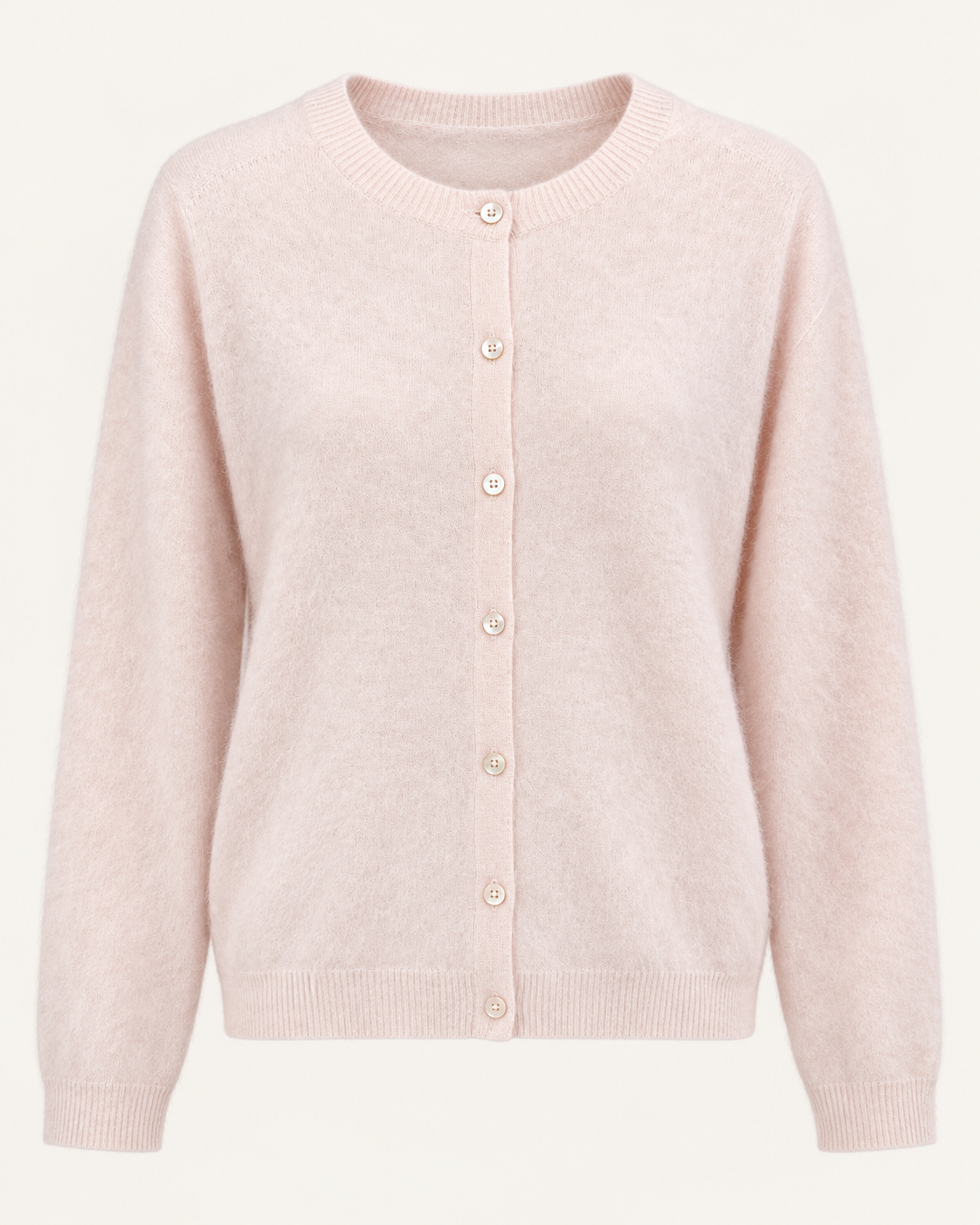 Kuschelweiche Strickjacke aus Wolle-Kaschmir-Mix