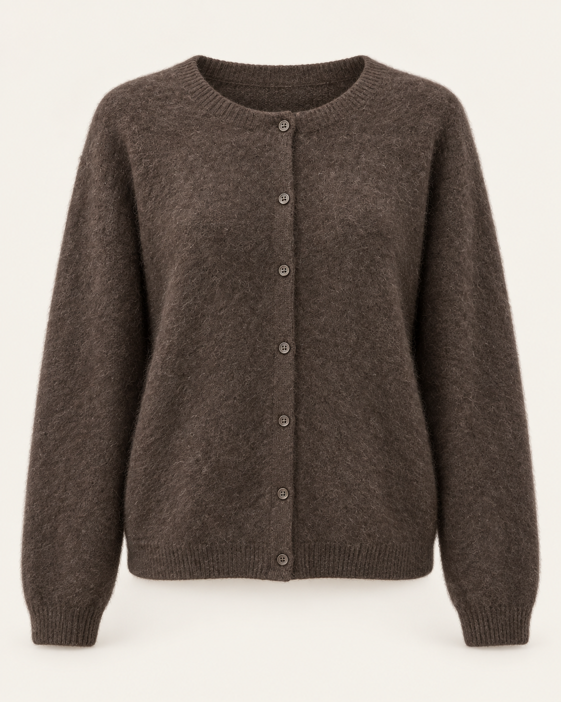 Kuschelweiche Strickjacke aus Wolle-Kaschmir-Mix