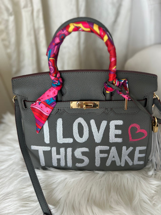 Handbemalte Tasche – Ein Unikat, liebevoll von Hand bemalt