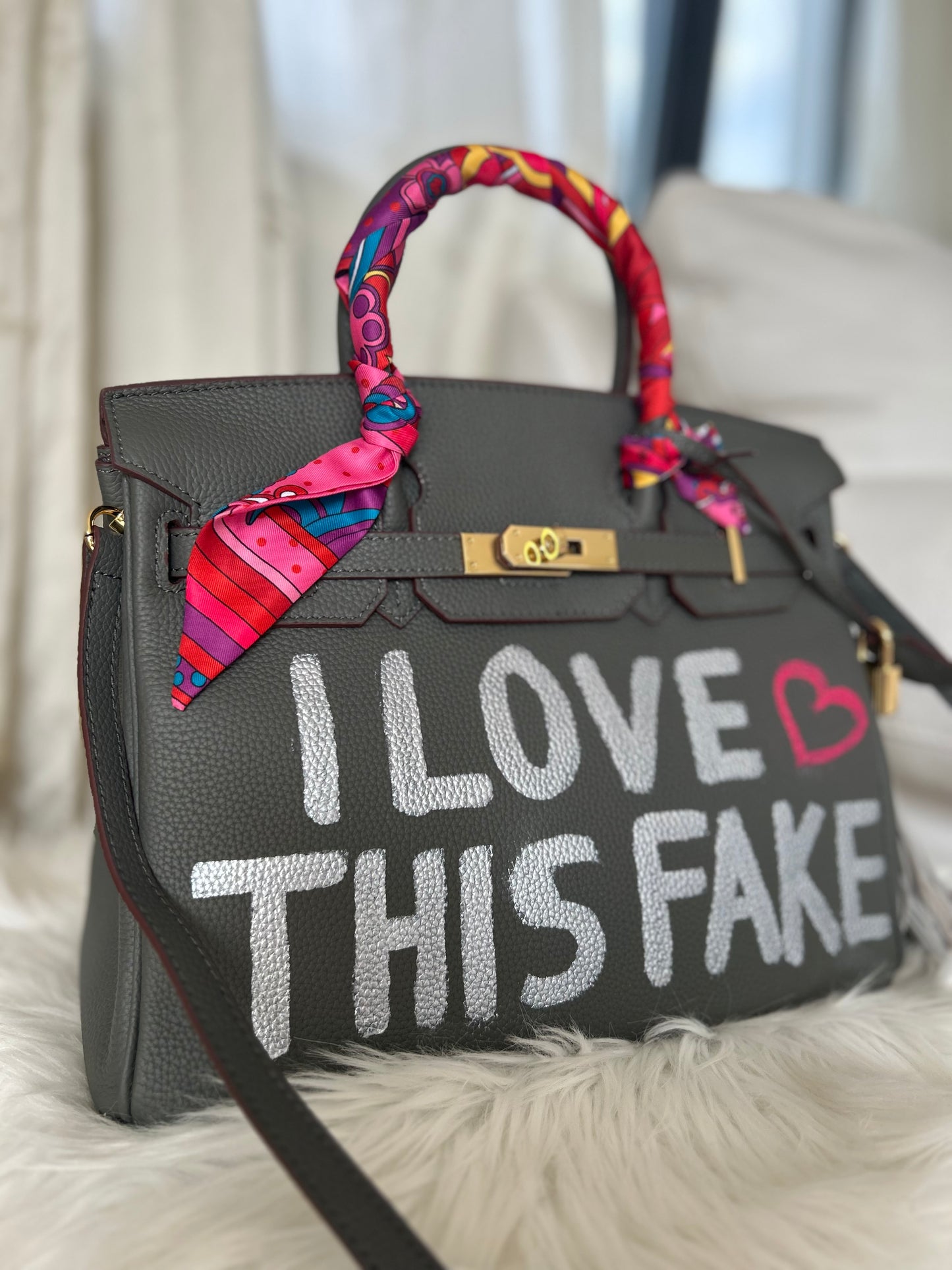 Handbemalte Tasche – Ein Unikat, liebevoll von Hand bemalt