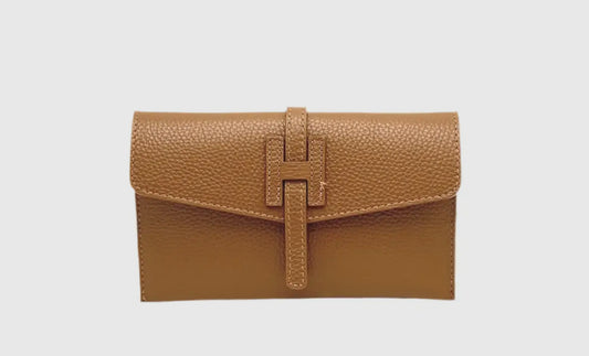Clutch aus echtem Leder – Elegante Handtasche für Damen | Edles Leder-Accessoire