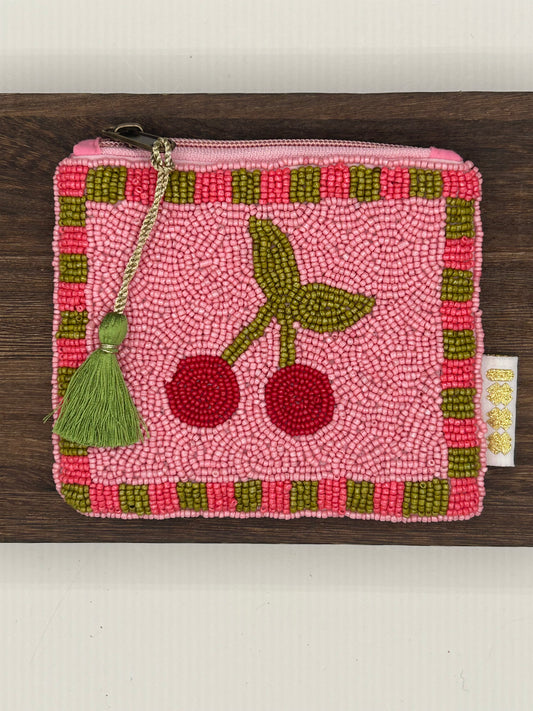 Kleine Pouche Kirsche