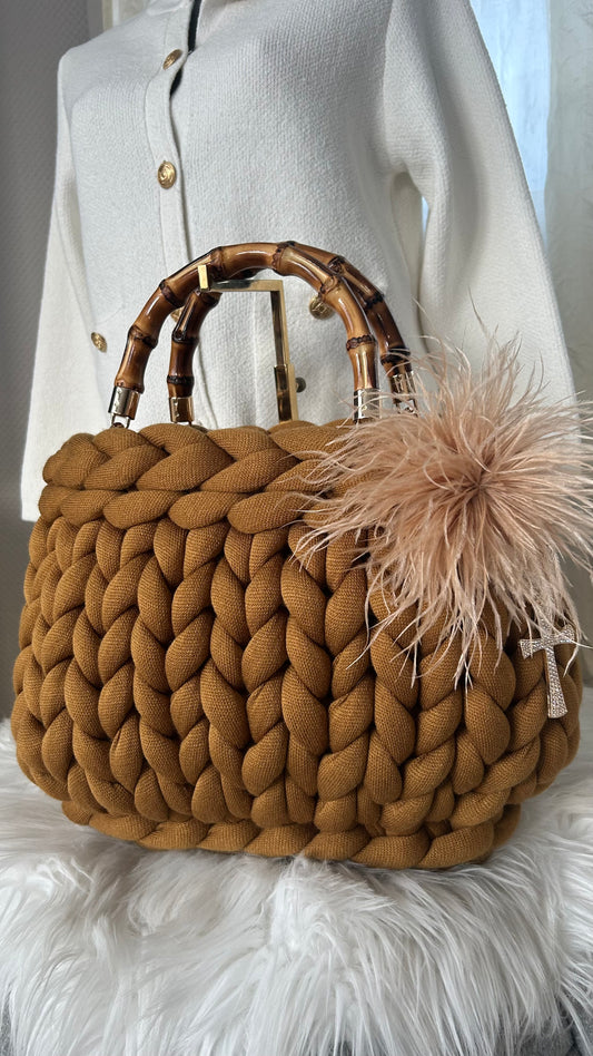 Pillowbag Grace in Ocker