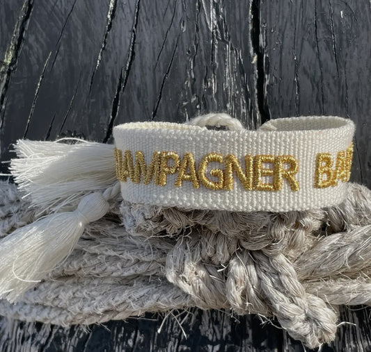 Statement Armband Champagner Babe