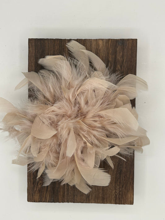 Federbrosche Champagner